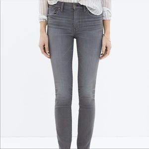 Madewell 29 10” High Riser Skinny Jeans